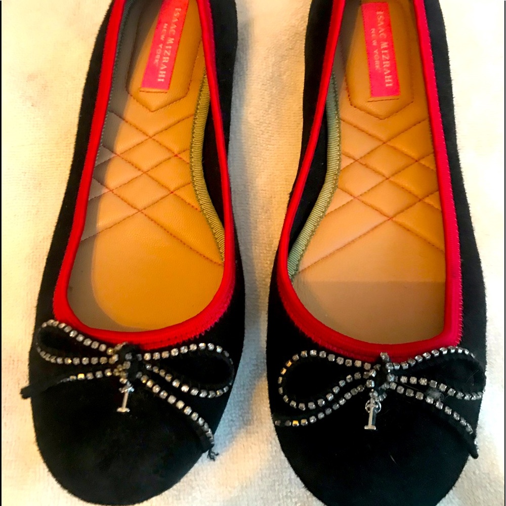 Issac Mizrahi ballet flats
